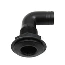 90 Degrees Elbow Bilge Pump Thru-Hull/Scupper Drain for Hose Dia. 1''