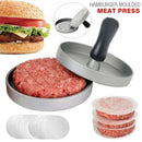 Non-stick BBQ Aluminum Manual Burger Patty Press Hamburger Maker Mold Meat Beef