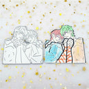 Metal Cutting Dies Stencil DIY Scrapbook Photo Album Hand in Hand Embossing