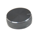 1PC Black Aluminum Volume Control Knob Amplifier Wheel 30*10mm S &h