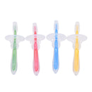 Silicone Kids Teether Training Toothbrushes  Infant Newborn Brush Tool CXf