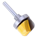 6.35mm 1/4 Shank Woodwork Milling Cutter Double  Round Bottom Router Bit