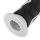 Universal Motorcycle Moped Scooter Handlebar Grip Replacement White