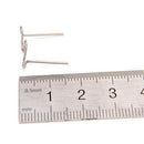 100x Wave Shape Hot Staple Pre Cut 0.8mm Plastic Stapler Repair Kits Welders