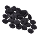 18mm Ear Pads Replacement Foam Cushion Sponge Cover Black Earphones Headset