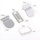 40 x Metal No-Sew Hooks and Eye Closures for Garment Fasteners and Extension