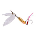 Noise Sequins Spinner Spoons Baits Bass Metal Fishing Lure Paillette Artificial