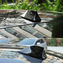 Universal Auto Car Shark Fin Roof Antenna Radio FM/AM Decorate Aerial Black