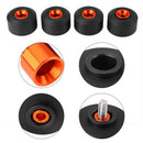 4pcs Front&Rear Fork Wheels Frame Slider Crash Protectors For KTM RC390 Duke JC_