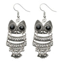 Women Alloy Animal Retro Big Drop Earrings Fashion Party Jewelry Pendants