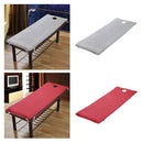 2pcs SPA Massage Table Mattress Beauty Facial Bed Sheet Pad 75x28inch  Gray Red