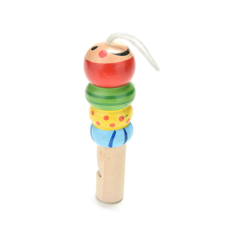 Animal Whistle Music Enlightenment Baby Children Educational Wood Kids Toys BX