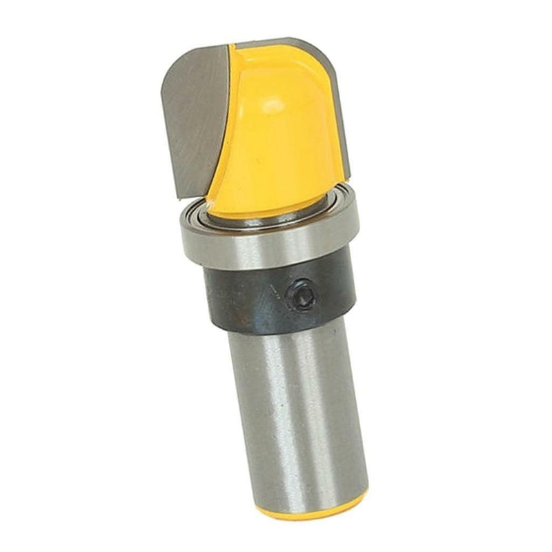 1/2 Shank Round-Nose Template Cutter Router Bit With Shank Bearing 3/4 x5/8"