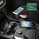 USB Type C Car Charger -USB C Quick Charge 3.0 USB Car Charger(2 USB Ports,