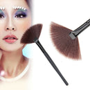 Fashion Fan Shape Makeup Brush Cosmetic Face Powder Foundation Brush Tool A