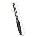 Black USB Rechargeable Eyeshield COB Lamp LED Work Light 410lm with Cable