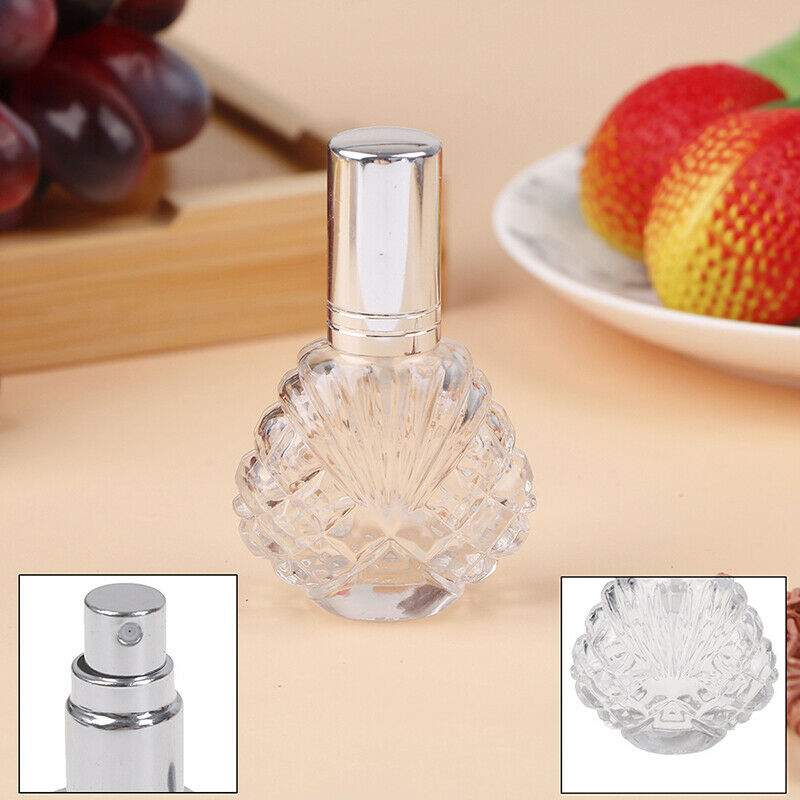 15ML Mini Empty Glass Bottle Spray Perfume Cologne Refillable Travel Organize Hn