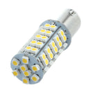 2 1156 1210 BA15S 68 SMD 3528 LED Warm White Tail Turn Stop Parking Light L