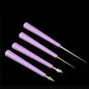 4PCS DIY Diamond Glass Bead Reamer Burr Beading Set Tool Enlarger Hol A0I6
