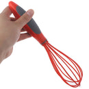 Handle Whisk Silicone Kitchen Mixer Balloon Wire Egg Beater Tools ran Gw