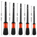 Detail Brush (Set of 5), Auto Detailing Brush Set Perfect for Car Motorcycl
