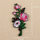 11x Embroidery Rose Flower Sew Iron on Patch on Badge Bag Jeans Applique Craf Gw