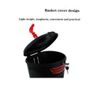 Electric Scooter Storage Front Rear Carrying Basket with Lock for Foldable  V5X1