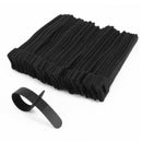 100 x adjustable black nylon cable tie L 15cm X3Y2