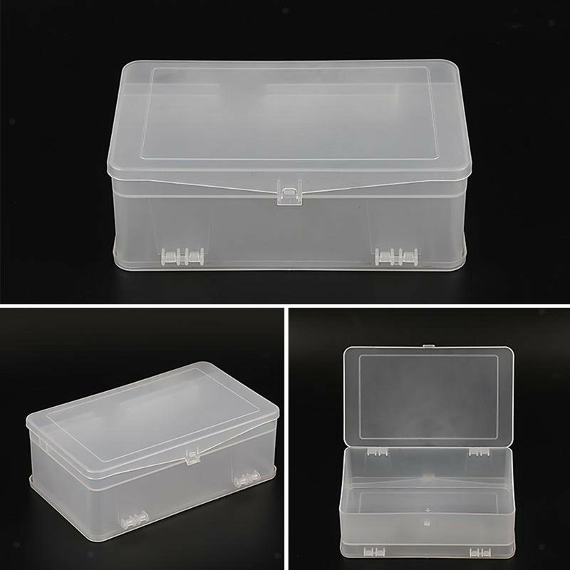 Nail Art Manicure Tool Empty Storage Box Craft Container for Art Nail Tips