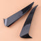 Air Vent Fit for Benz C Class W205 4-D Carbon Fiber Cover Trim Canard Bumper