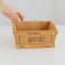 Retro Style Durable Wooden Succulent Plants Handmade Square Flower Pot Mult