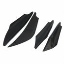 4PCS Universal Car Front Bumper Lip Splitter Fins Body Spoiler Canards Refit  OZ