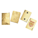54x waterproof pvc playing cards set round golden poker card magic tricks tool3C
