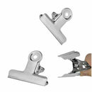 20 Pcs Large 63mm Metal Binder Clips Food Bag Clips 1-Inch Capacity Bulldog