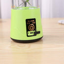 380ml Portable Juicer USB Rechargeable Blender Mixer Juice Machine (Green) A