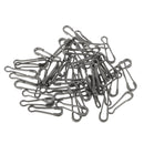 50pcs Carp Fishing Hawaiian Snaps Quick Change Clips Links Connectors 24mm /