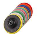 11Pcs Diamond Polishing Pads 4 Inch Grinder Disc for Granite Marble Concret