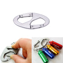 1Pc MD Climbing Hanging Buckle Snap Clip Hook Keychain Carabiner 8 font ShapeJ&M