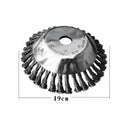 8 Inch Steel Wire Wheel Garden Lawn Mower Grass Eater Trimmer Brush Cutter