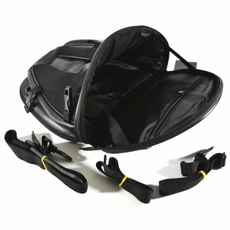 New Motorcycle Touring Rear Pillion Seat Tail Bag Luggage Expandable Easy Carry