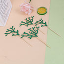 6PCS Starfish Mermaid Happy birthday Cake Toppers Cupcake Baby Shower DIY Gi Gw