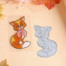 Cutting Die Stencil Scrapbooking Fox Stamp Album Paper Card Embossing Craft