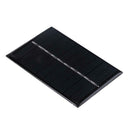 0.6W 5V Solar Panel Standard Epoxy Polycrystalline Silicon Battery Charge