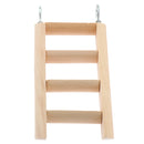 Natural Wooden Mouse Hamster Ladder Crawling Bridge Pet Bird Toys