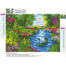 DIY 5D Diamond Painting Wild duck Diamond Cross Stitch Diamond Embroidery F