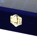 Velvet Glass Jewelry Display Box Tray Holder Storage Box Organizer A