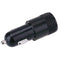 Metal Dual USB 2.1A Car Cigarette Lighter Adapter Charger(Black) A