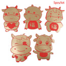5PCS Chinese Red Envelope Creative Hongbao New Year Spring Festival BirtSEAU