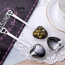 Stainless Steel Loose Infuser Leaf Strainer Filters Kitchen Gadget Diff K1X O6O0