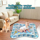 70CM Baby Kid Water Play Mat Inflatable Thicken PVC Infants Gym Playmat